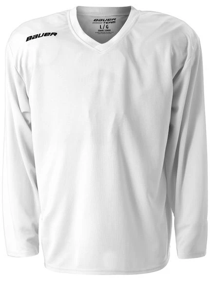 Maillot D'entrainement Bauer Flex Blanc Senior